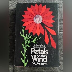 'Petals on the Wind' Coffee Table Book - Black and Red
